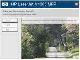 HP LaserJet M1005 install