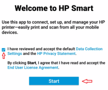 Start HP Smart