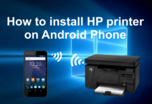 set up hp printer on android cover image