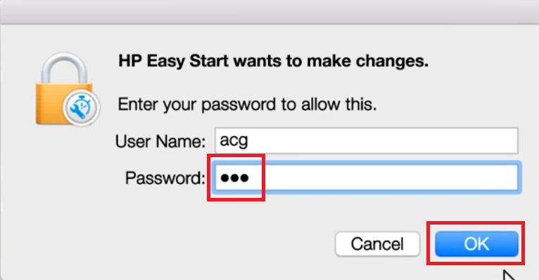 password