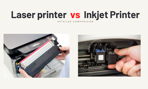 Laser Printer vs Inkjet Comparison Main Differences