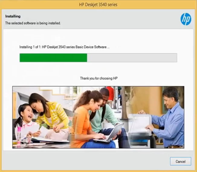 installing