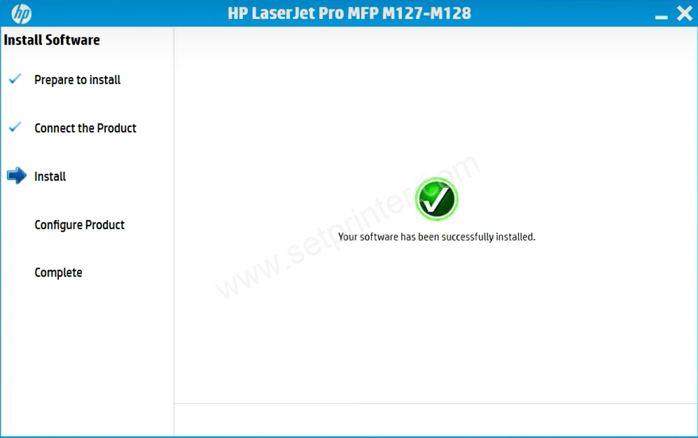 Installation Done
