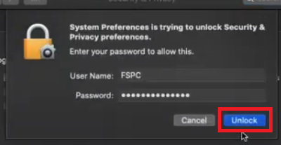password