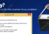 Scanner Busy See the below guide to know how to install Scanner Busy problem