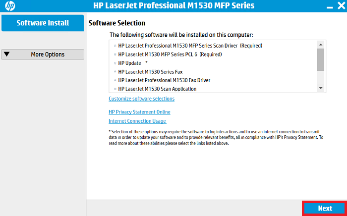 hp laserjet pro m1530 mfp scanner software download