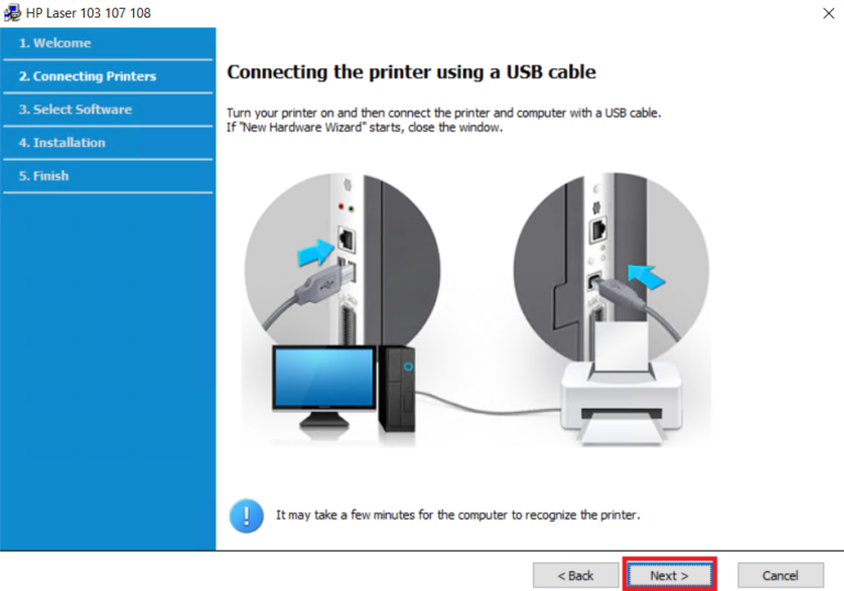(Download) HP Laser 103-107-108 W Driver Download (Free Download)