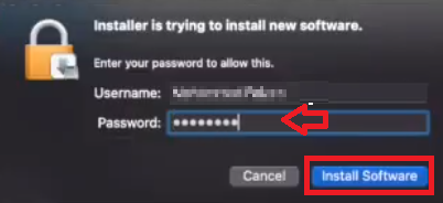 password
