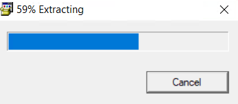 Unzipping HP DeskJet 2700 setup file