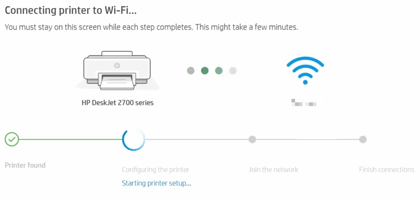 Setting up wireless credentials
