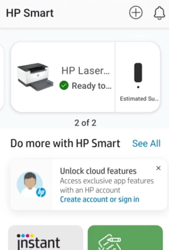 Here is your printer on Mobile