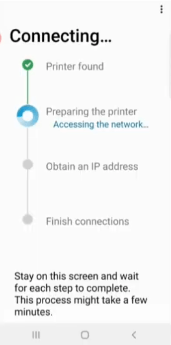 preparing the network