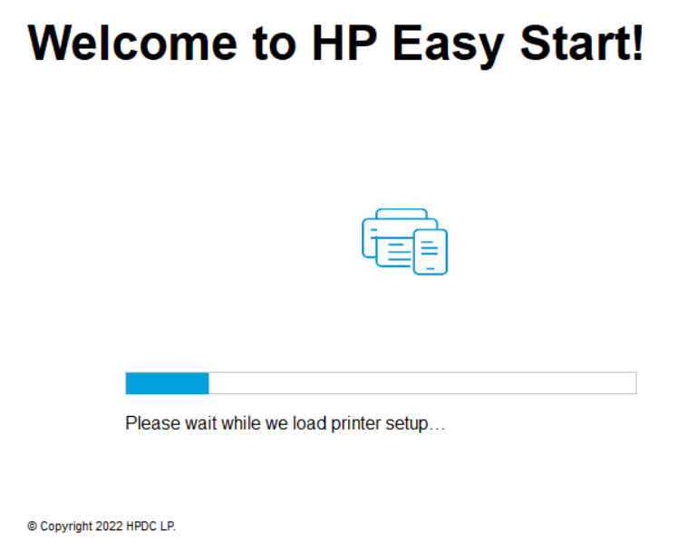 wait for easy start to load