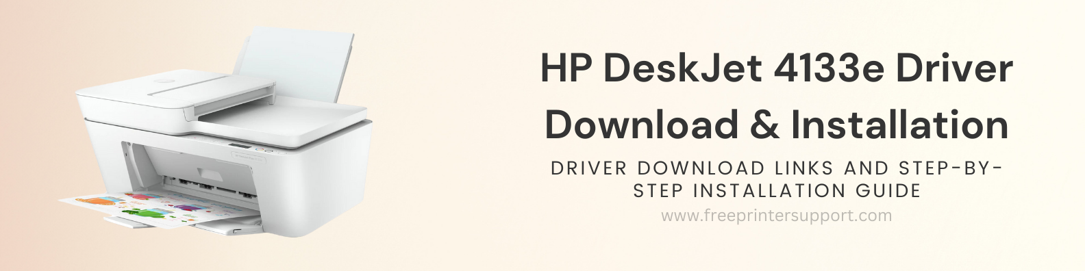 HP Deskjet 4133e Driver