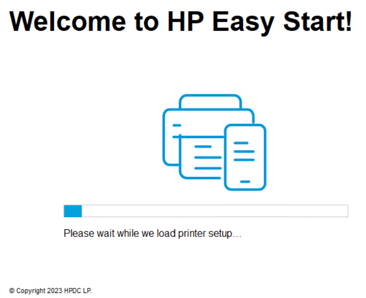 wait Easy Start to load