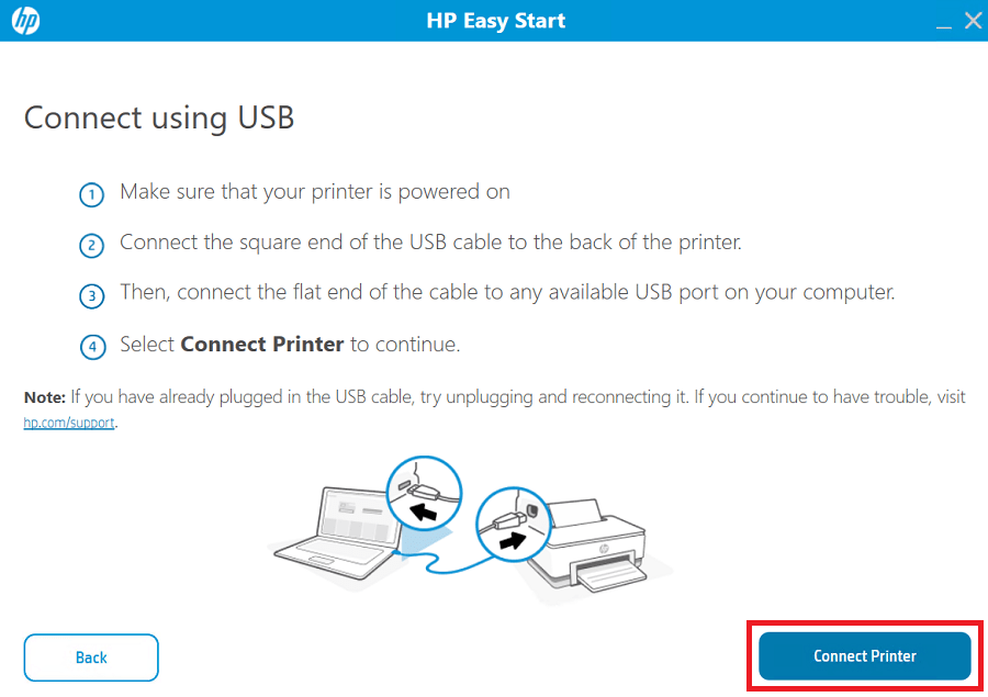 connect HP Ink Advantage Ultra 4929 