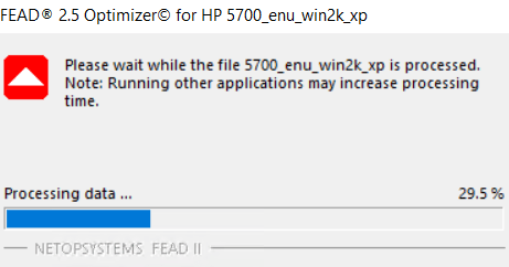 start installation of driver