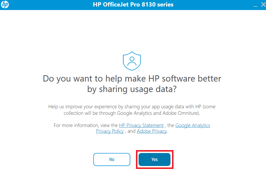 Share printer usage data