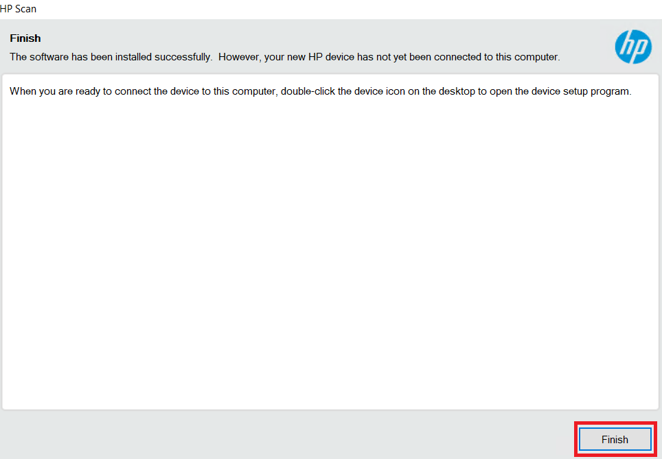 complete installation of drivers and software
