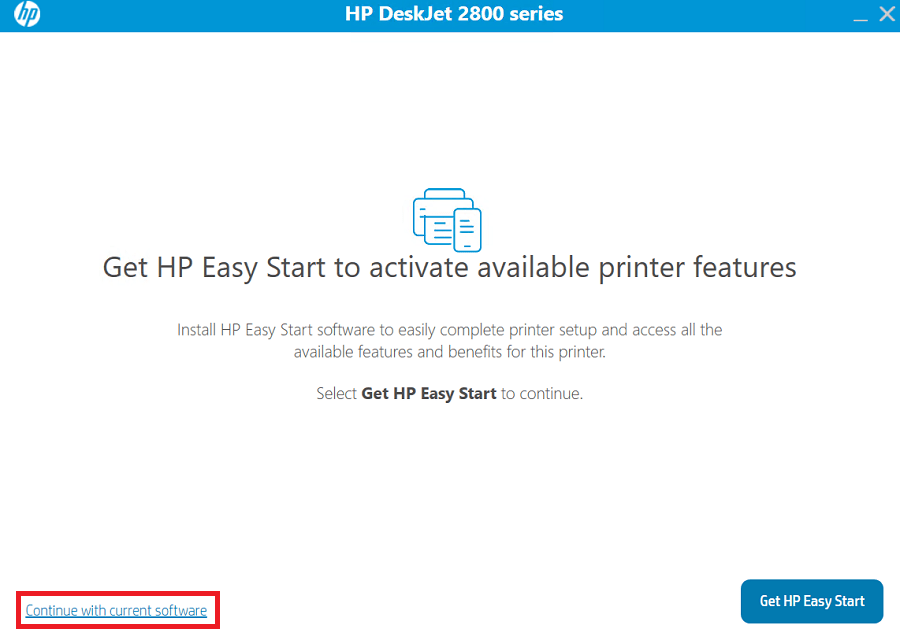 proceed with the current software version