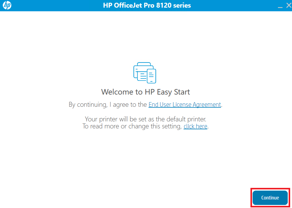 accept end user license agreement