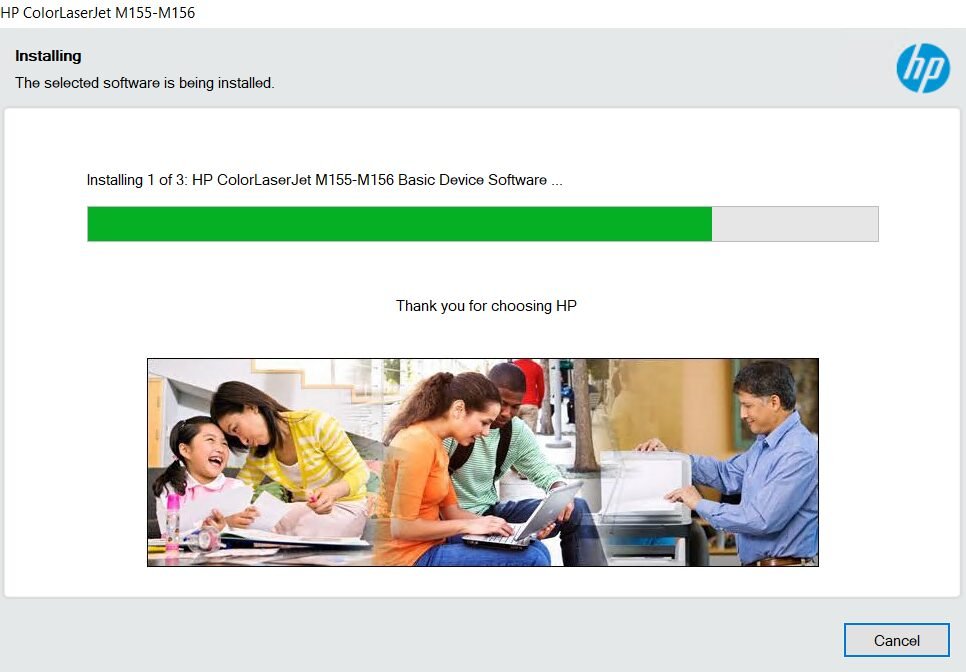 wait for installation of driver