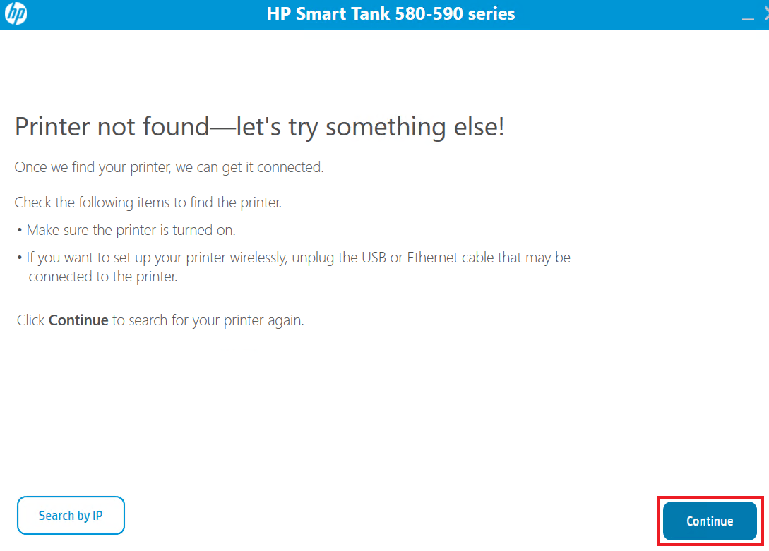 connect HP Smart Tank 583 printer
