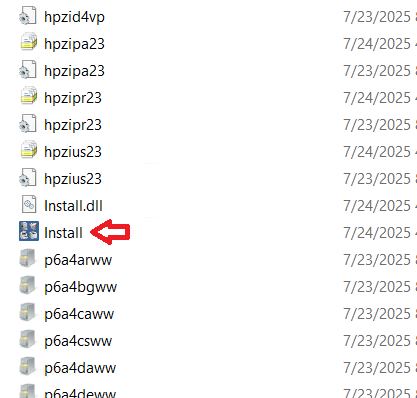 run install.exe file