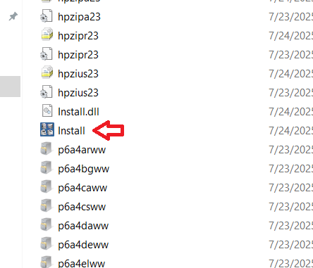 run install to start installation