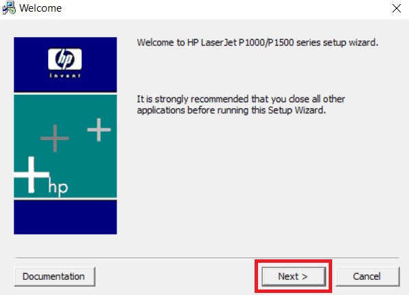 click on next to proceed