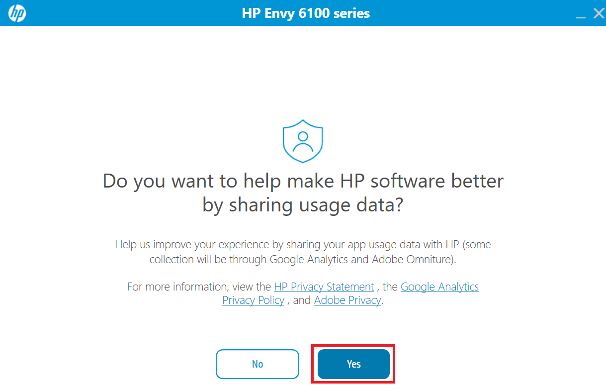 allow sharing of usage data