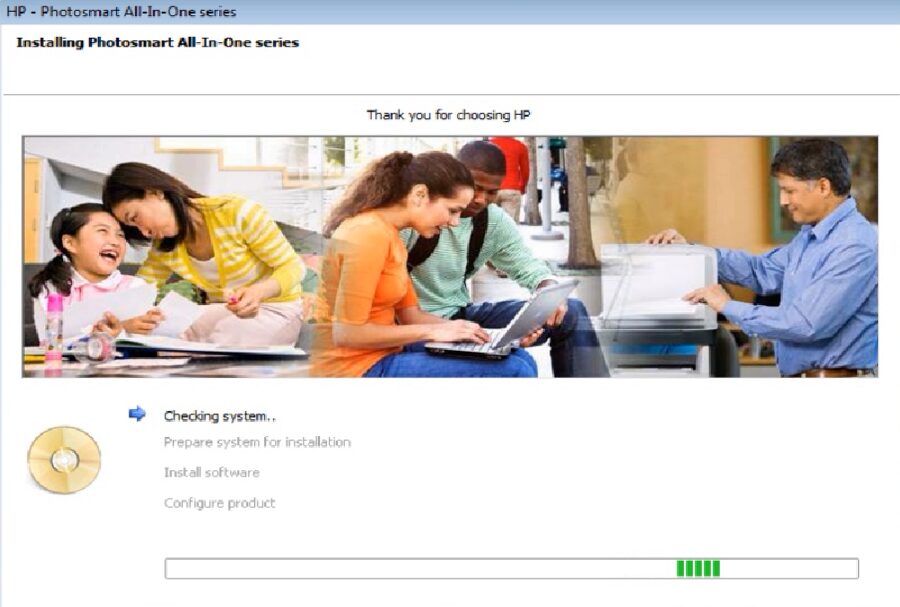 check the system for installation