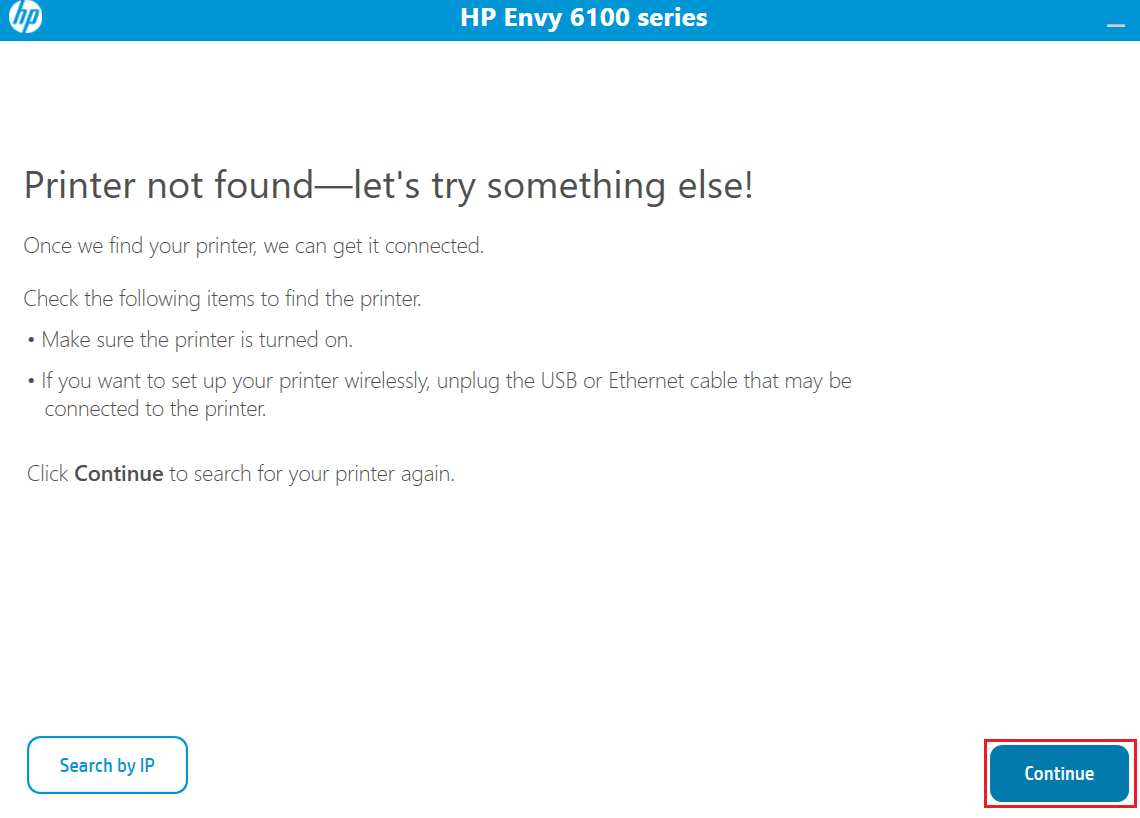 connect HP Envy 6133e printer