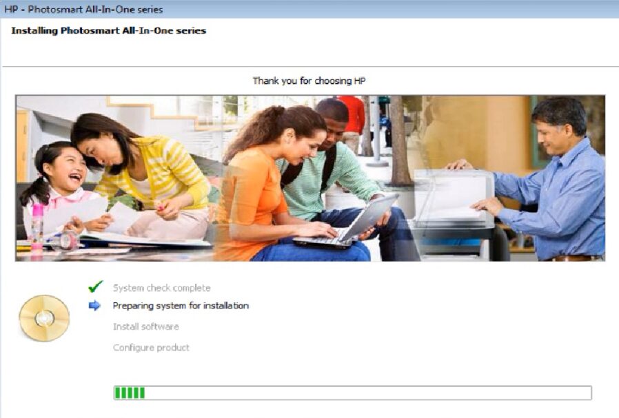 installer preparing your system