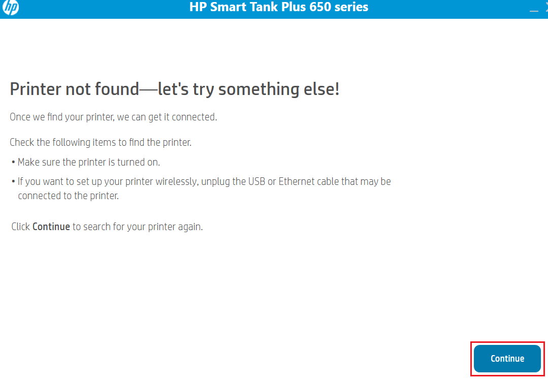 connect HP Smart Tank Plus 658 printer