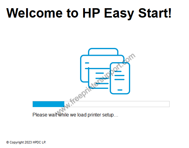 wait for Easy Start program to load