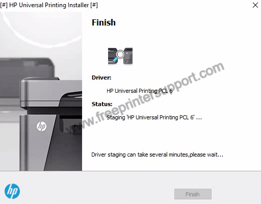 wait for driver to install
