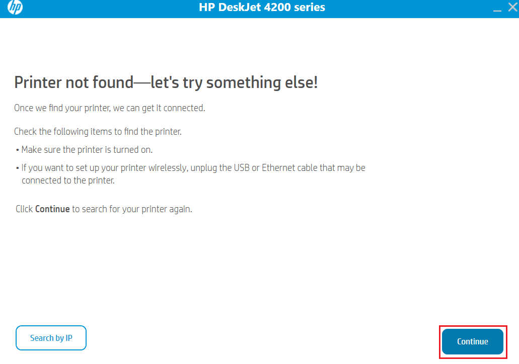 connect HP DeskJet 4230e printer