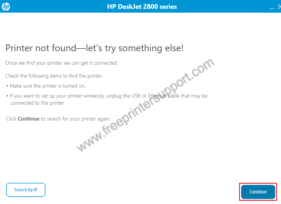 Connect HP DeskJet 2875 printer