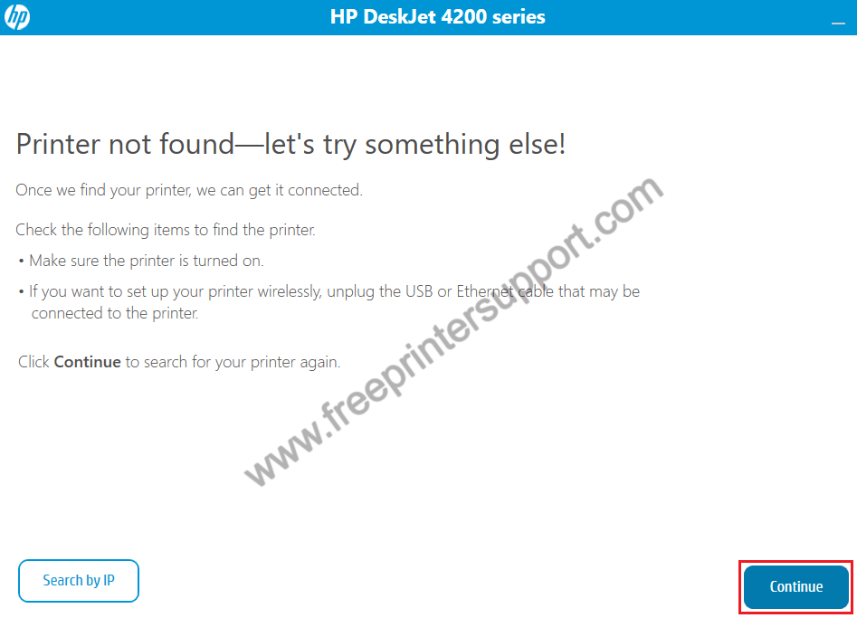 connect HP DeskJet 4210e printer