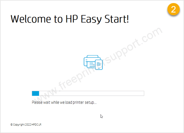 Setup preparation screenshot