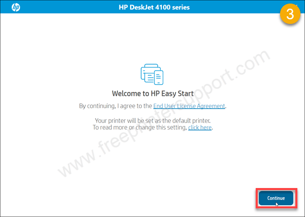 Welcome screenshot