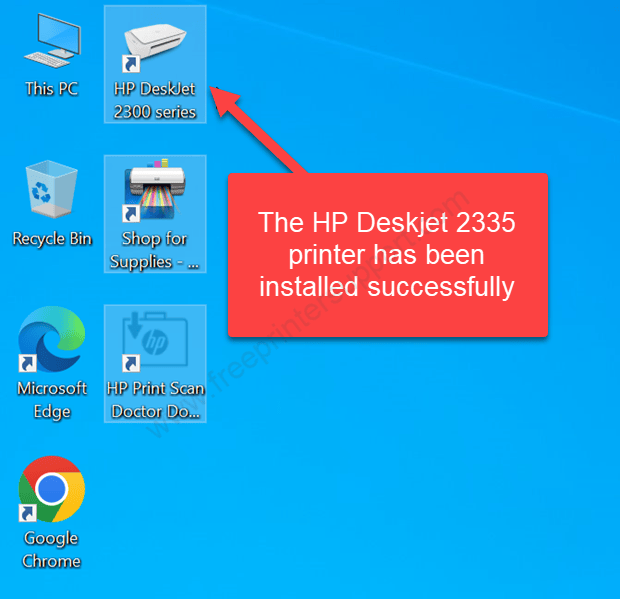 HP Shortcuts Installed